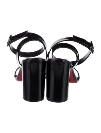 Christian Louboutin Patent Leather Sandals