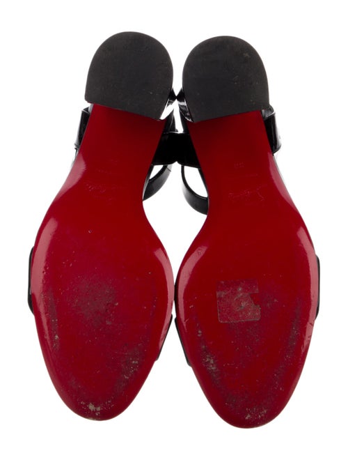Christian Louboutin Patent Leather Sandals