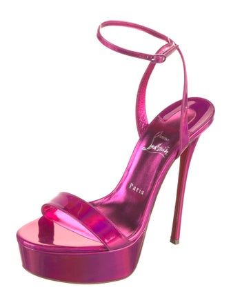 Christian Louboutin Patent Leather Sandals