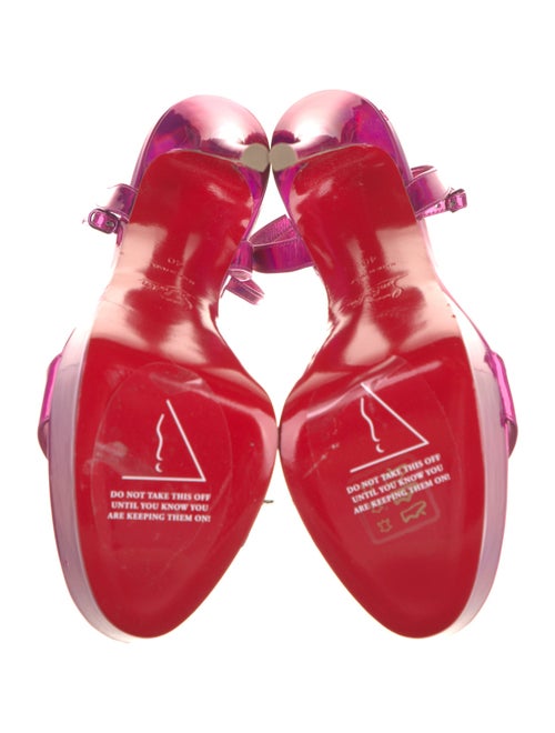 Christian Louboutin Patent Leather Sandals
