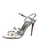 Christian Louboutin Leather Slingback Sandals