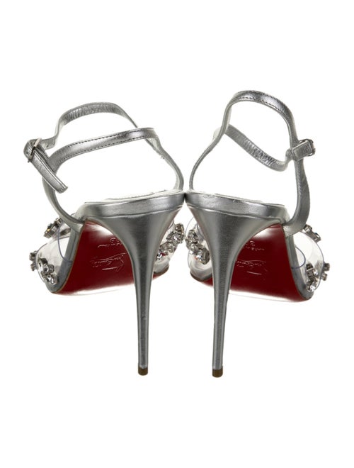 Christian Louboutin Leather Slingback Sandals