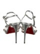 Christian Louboutin Leather Slingback Sandals