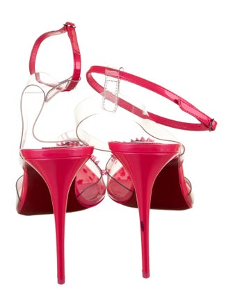 Christian Louboutin Patent Leather Slingback Pumps