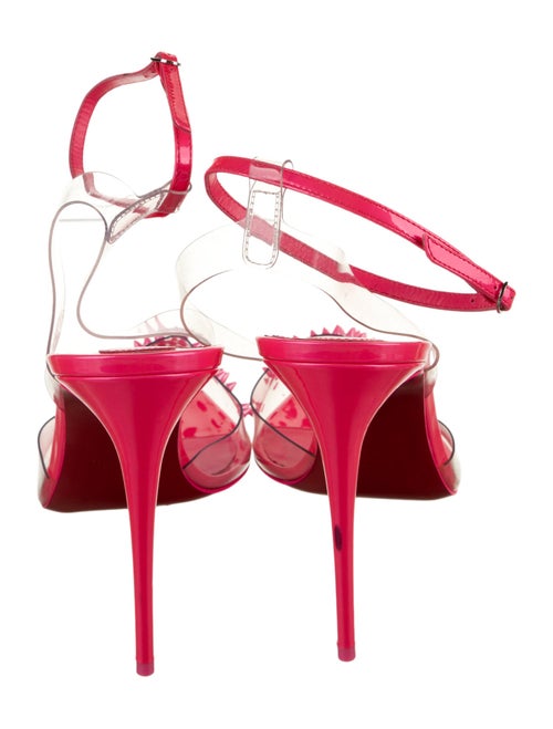 Christian Louboutin Patent Leather Slingback Pumps