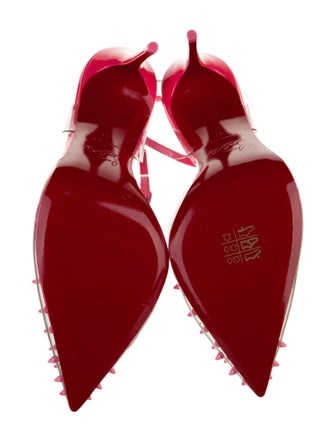 Christian Louboutin Patent Leather Slingback Pumps