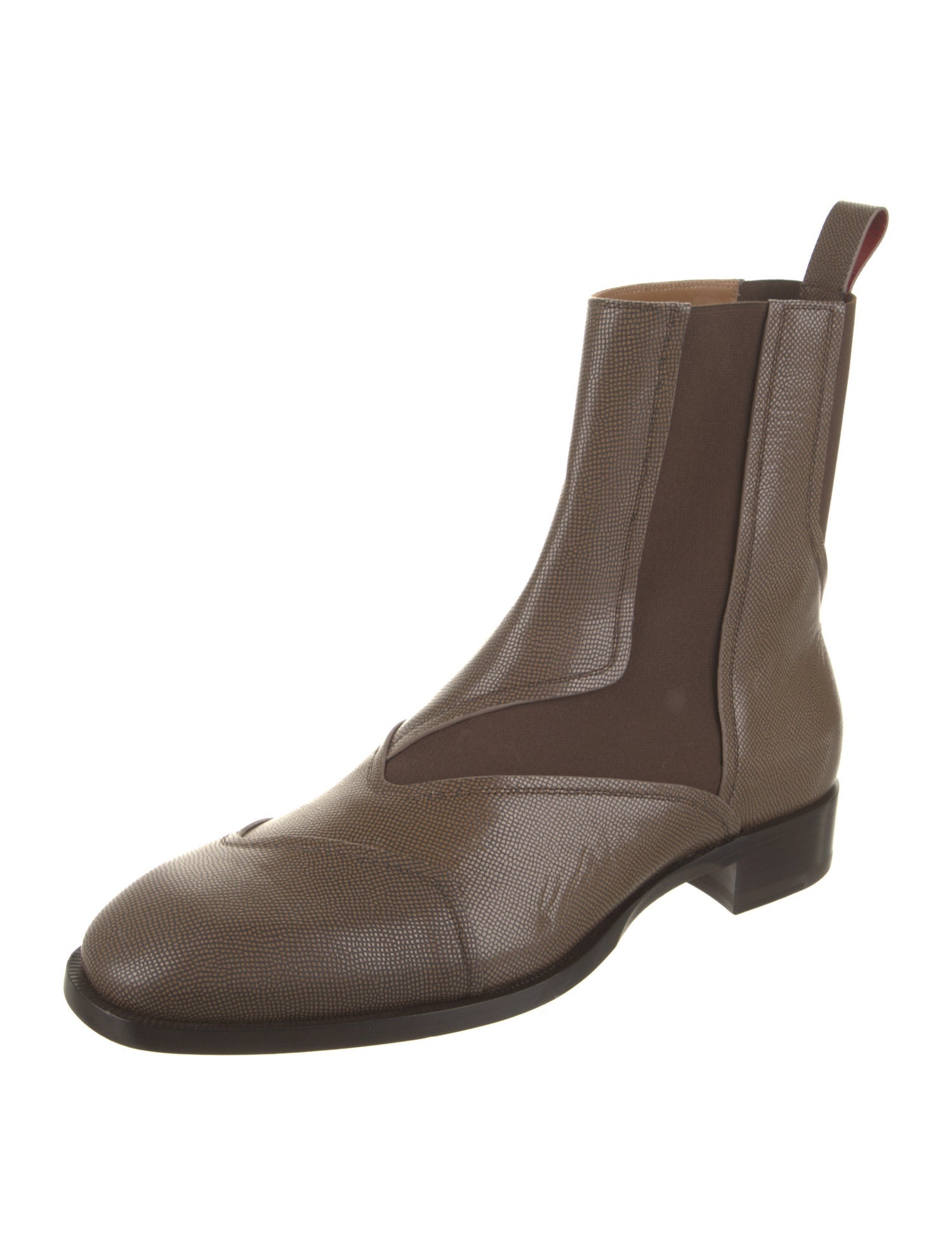Christian Louboutin Leather Chelsea Boots