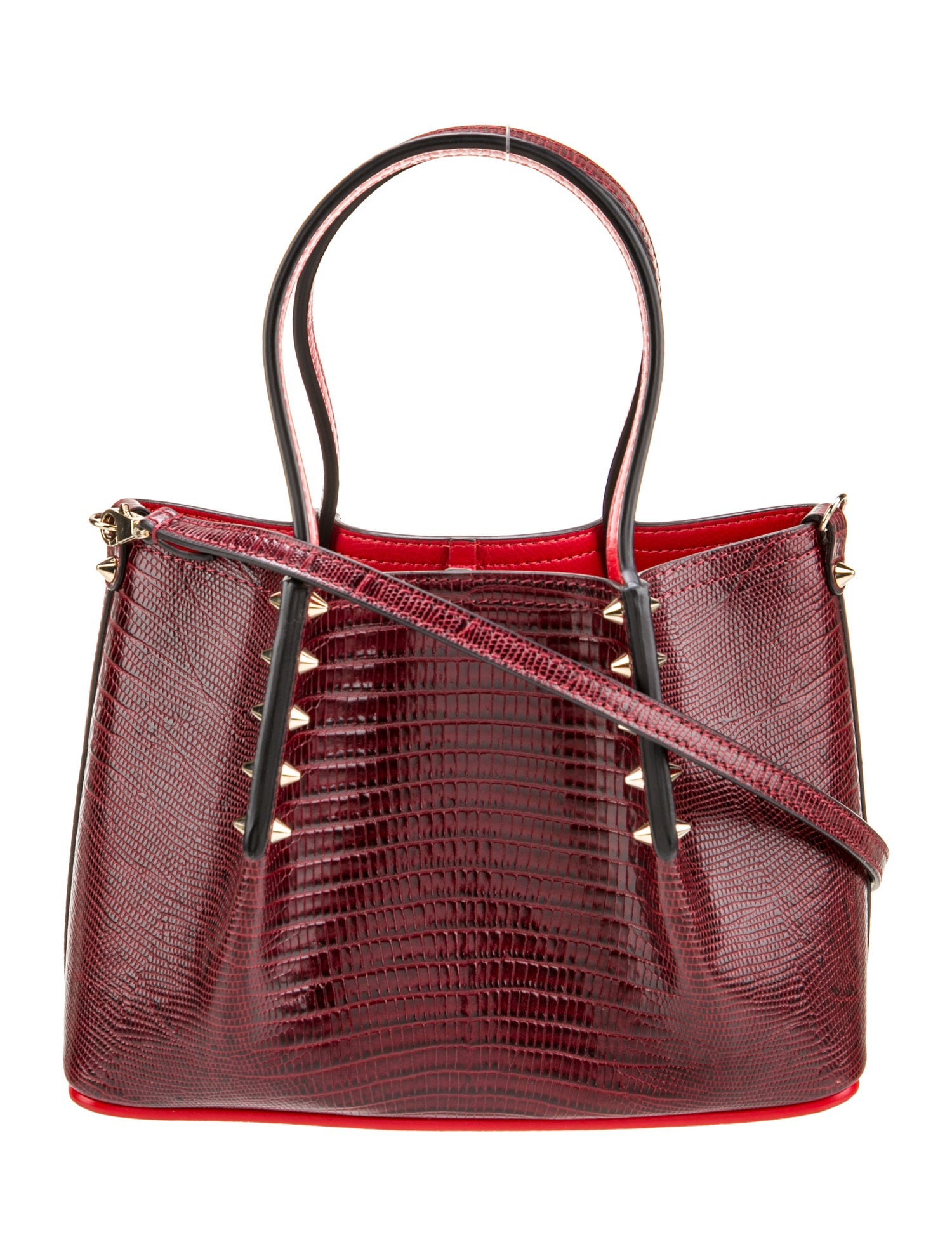 Christian Louboutin Embossed Leather Cabarock