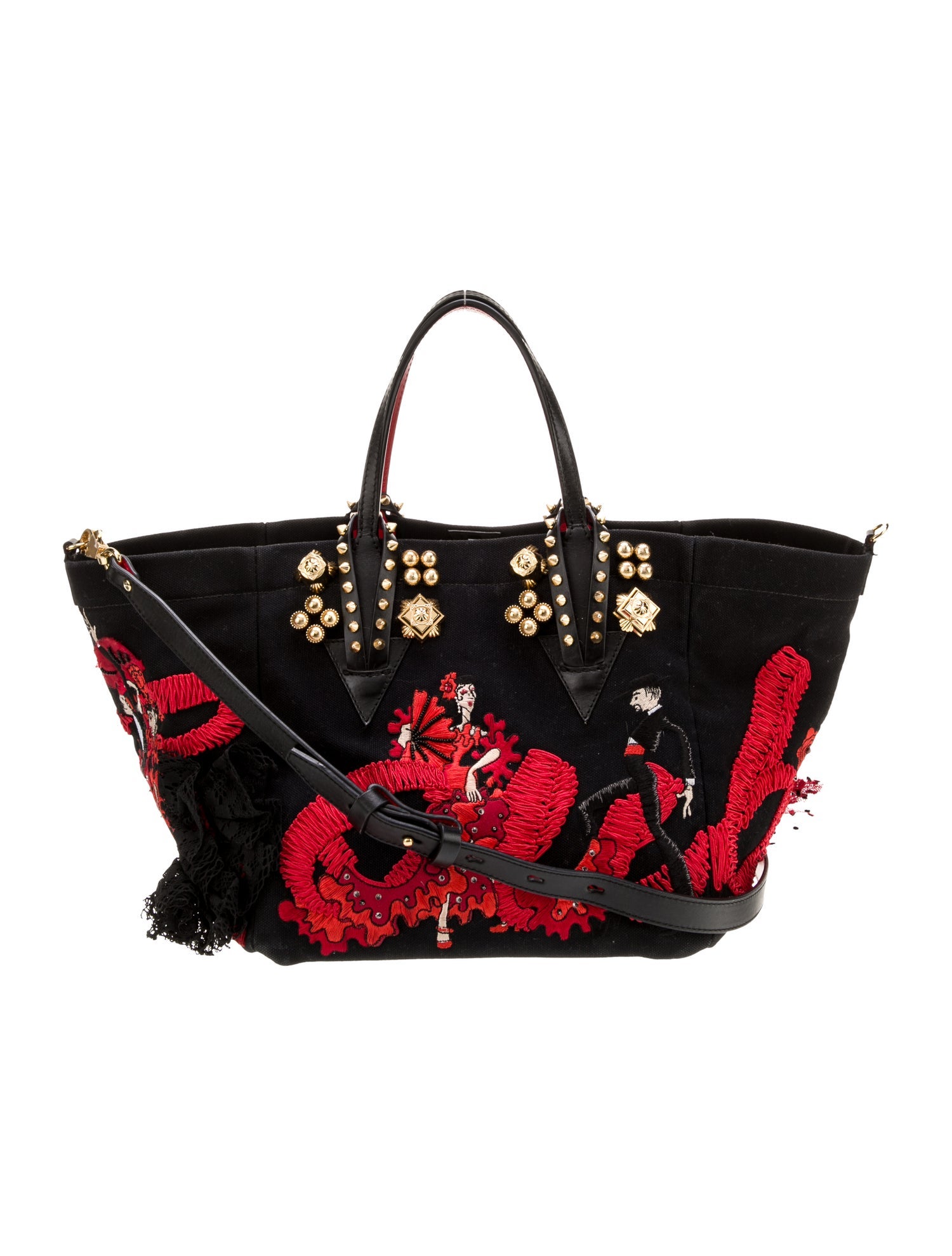 Christian Louboutin Canvas Flamencaba