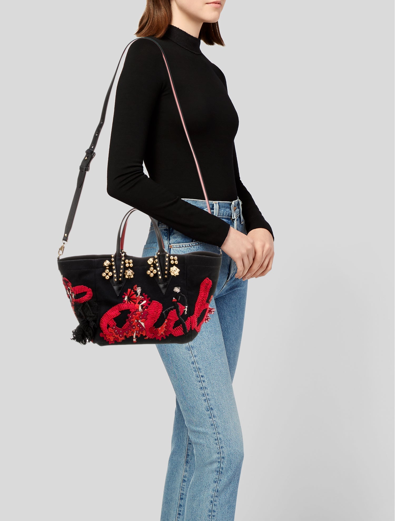 Christian Louboutin Canvas Flamencaba