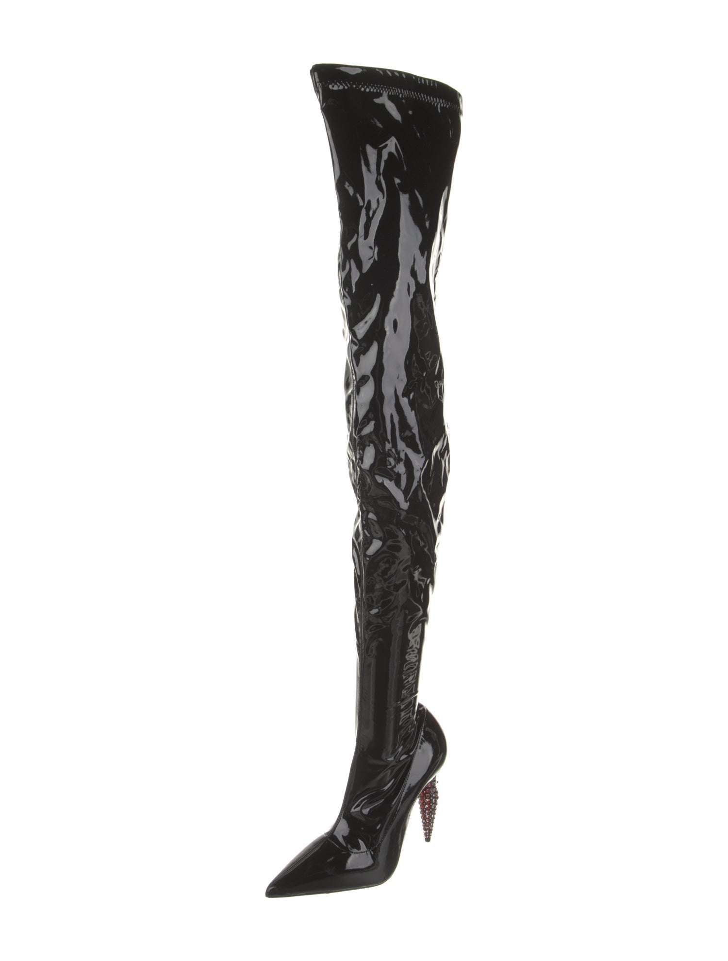 Christian Louboutin Patent Leather Boots