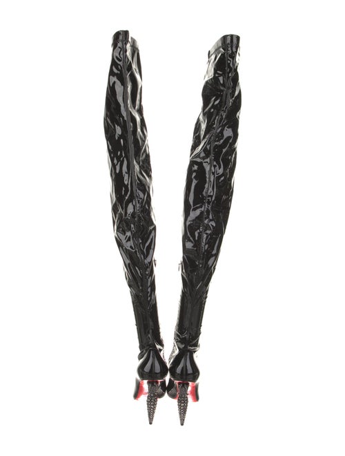 Christian Louboutin Patent Leather Boots