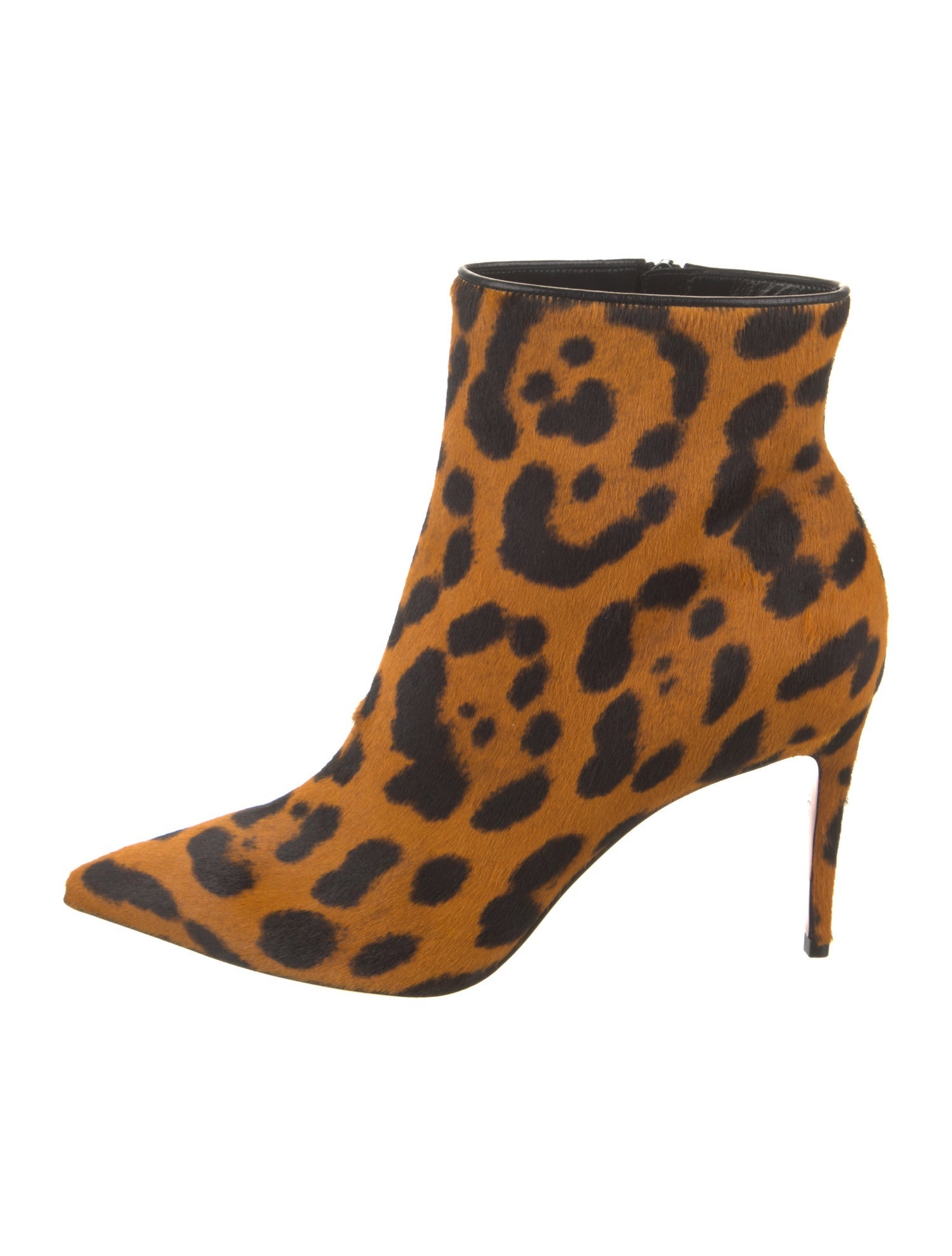 Christian Louboutin Ponyhair Animal Print Boots