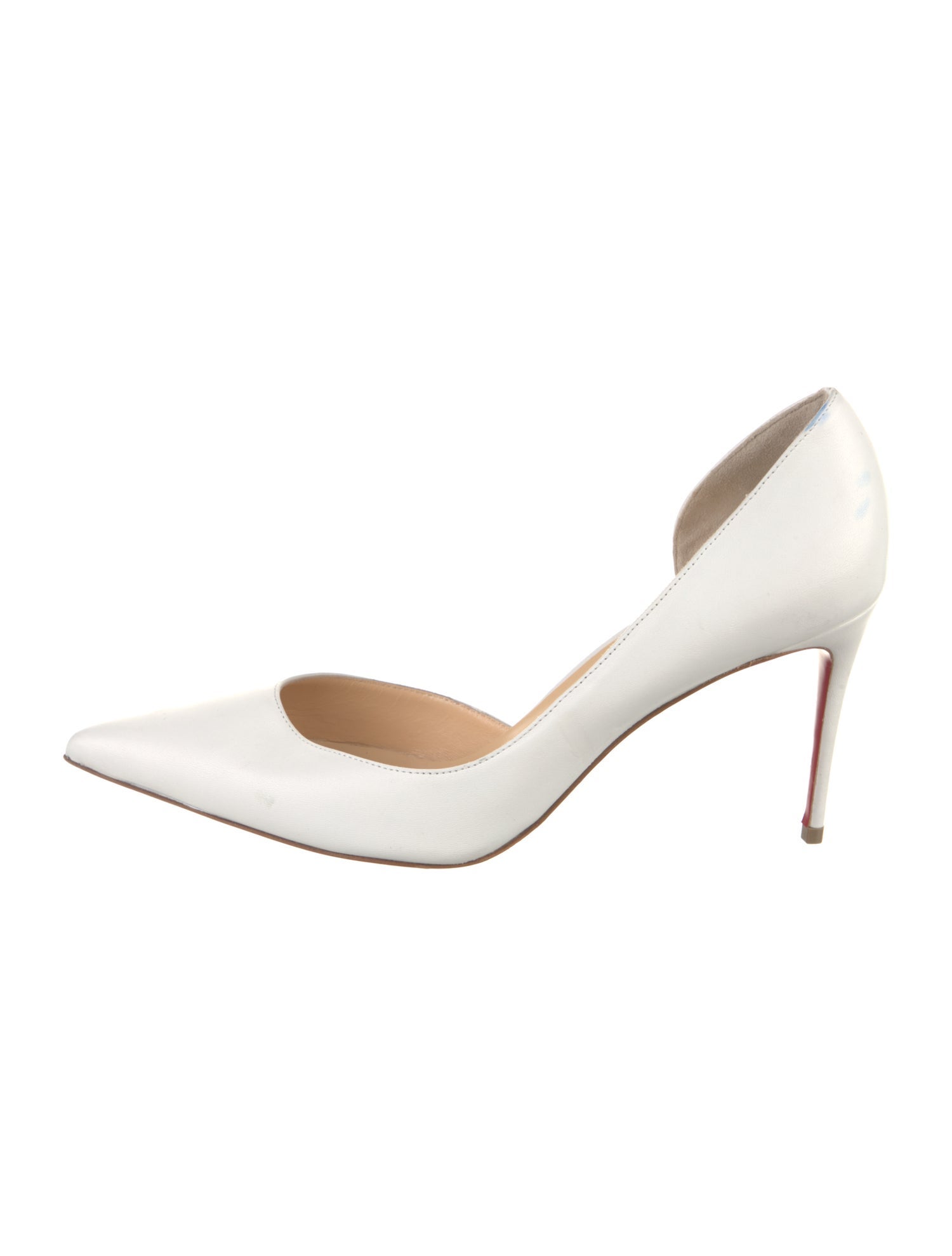 Christian Louboutin Leather D'Orsay Pumps