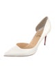 Christian Louboutin Leather D'Orsay Pumps