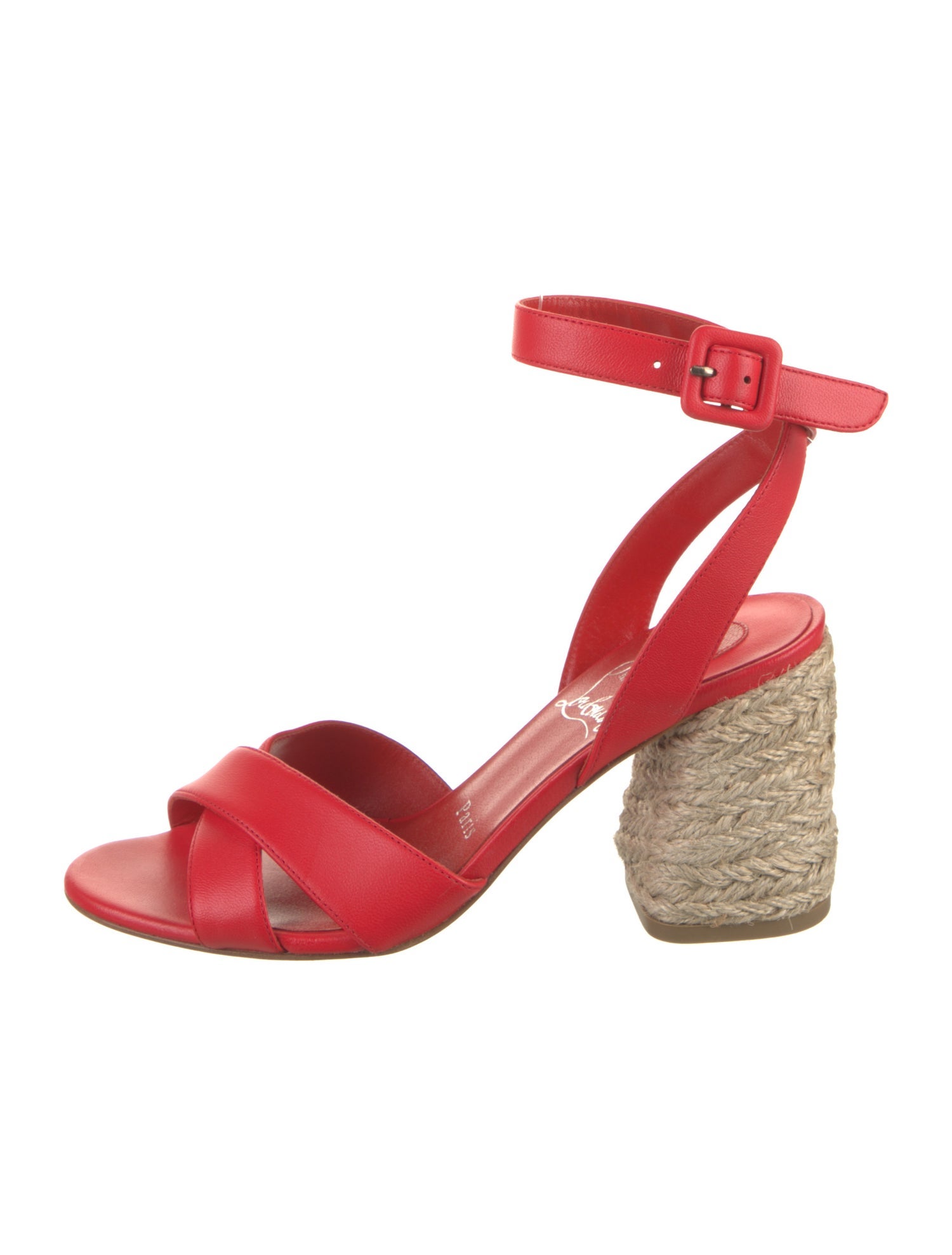 Christian Louboutin Leather Espadrilles