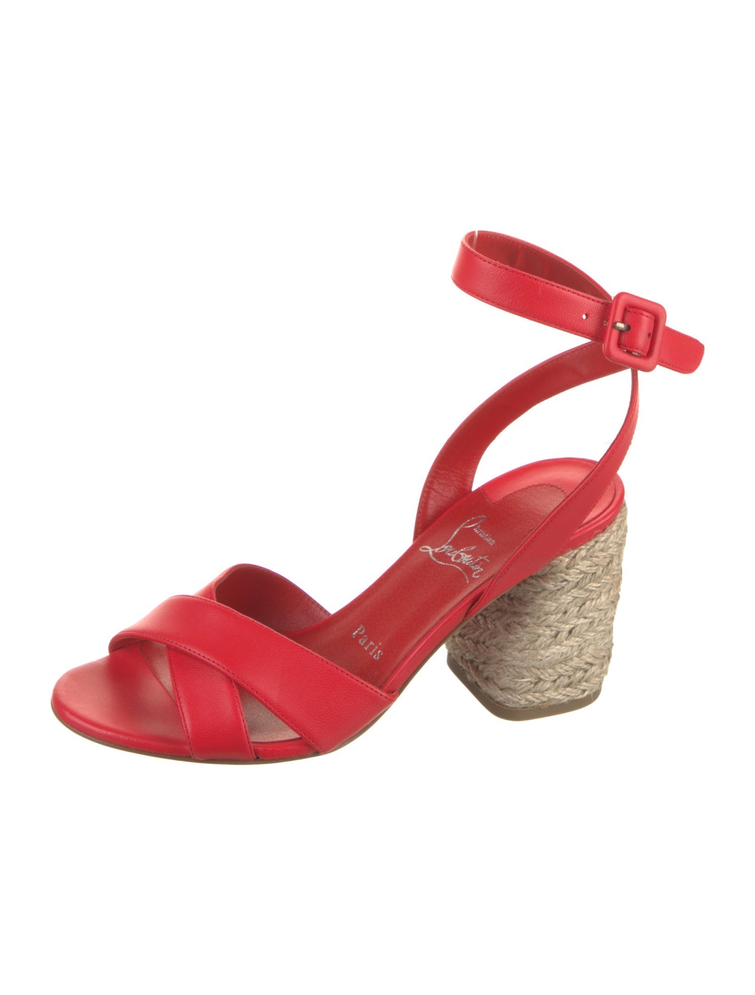 Christian Louboutin Leather Espadrilles