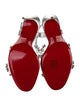 Christian Louboutin Leather Slingback Sandals