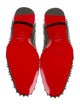 Christian Louboutin Leather Studded Accents Loafers