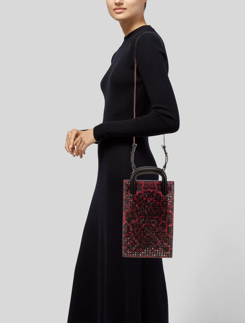 Christian Louboutin Leather Top Handle Bag