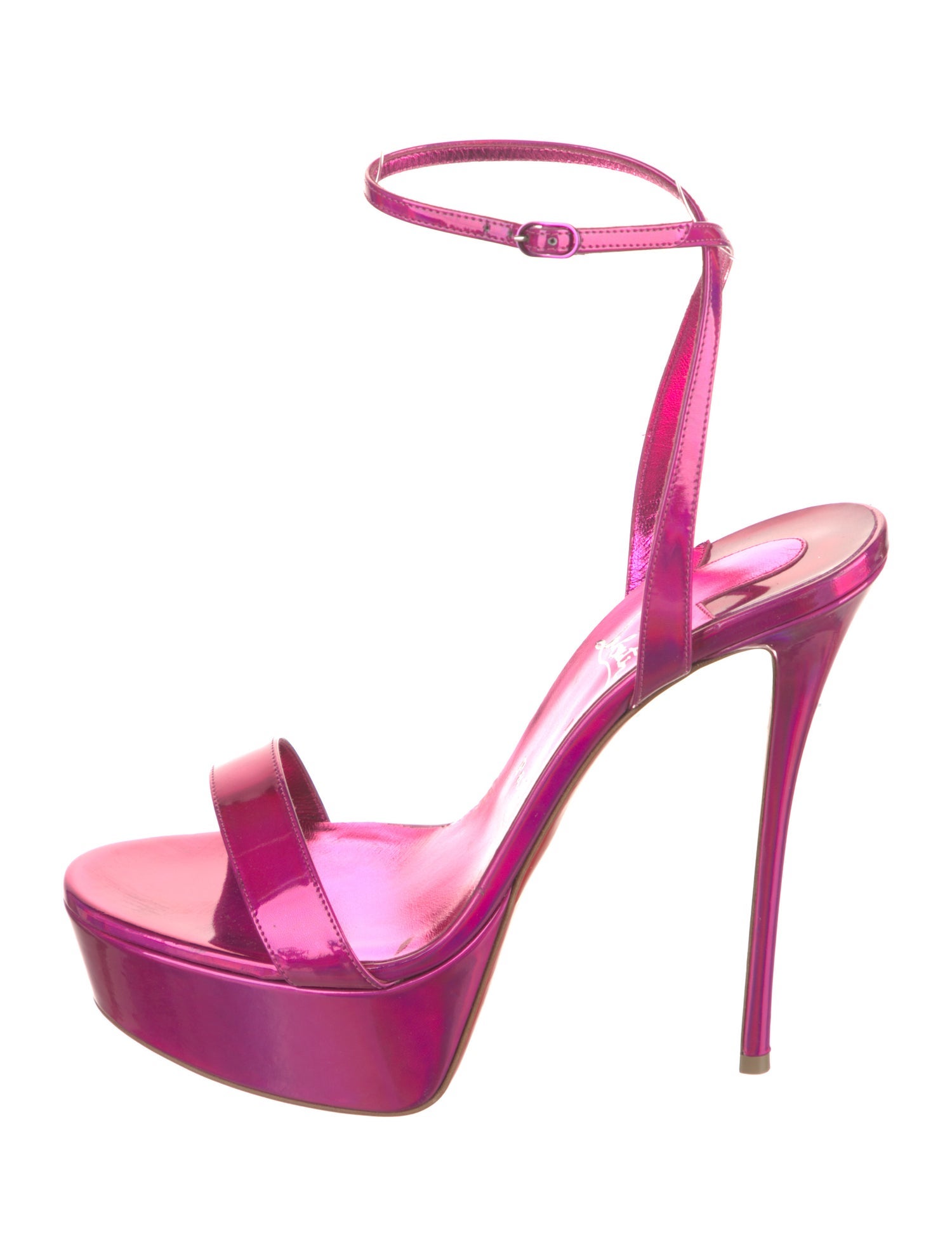 Christian Louboutin Patent Leather Sandals