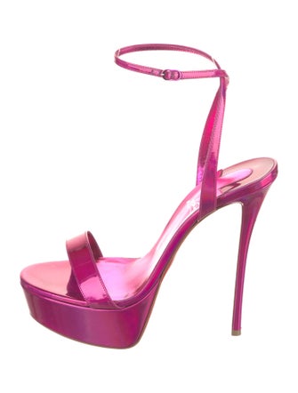 Christian Louboutin Patent Leather Sandals