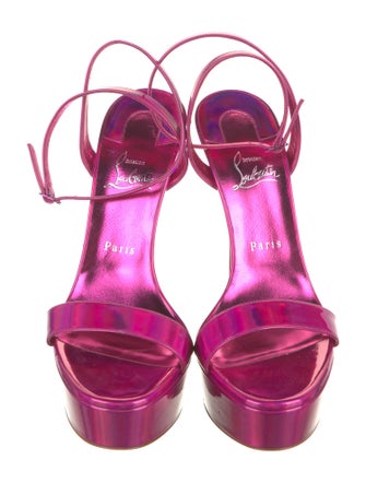 Christian Louboutin Patent Leather Sandals