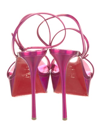 Christian Louboutin Patent Leather Sandals