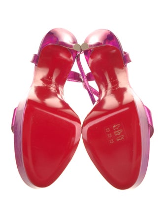Christian Louboutin Patent Leather Sandals