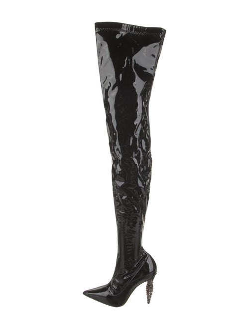 Christian Louboutin Patent Leather Boots