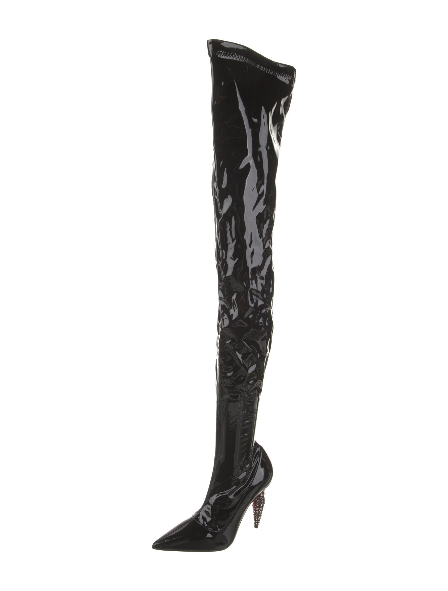 Christian Louboutin Patent Leather Boots
