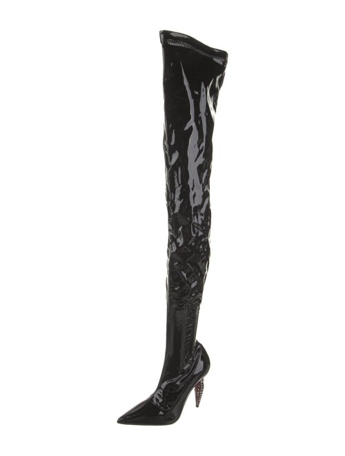 Christian Louboutin Patent Leather Boots