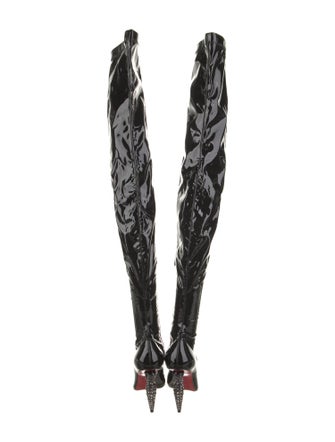Christian Louboutin Patent Leather Boots