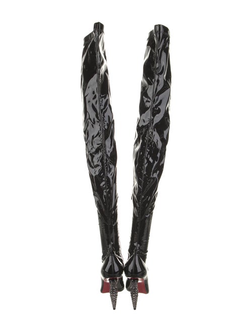 Christian Louboutin Patent Leather Boots