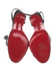 Christian Louboutin Leather Slingback Sandals