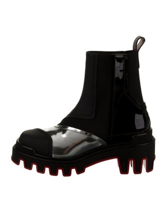 Christian Louboutin x MARVEL Leather Chelsea Boots