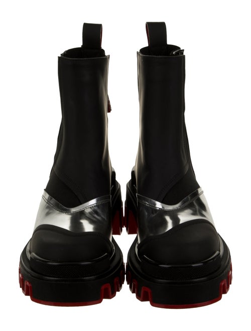 Christian Louboutin x MARVEL Leather Chelsea Boots