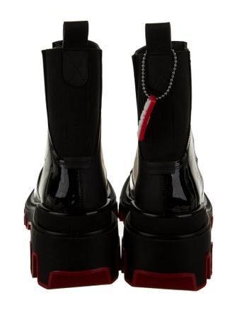 Christian Louboutin x MARVEL Leather Chelsea Boots