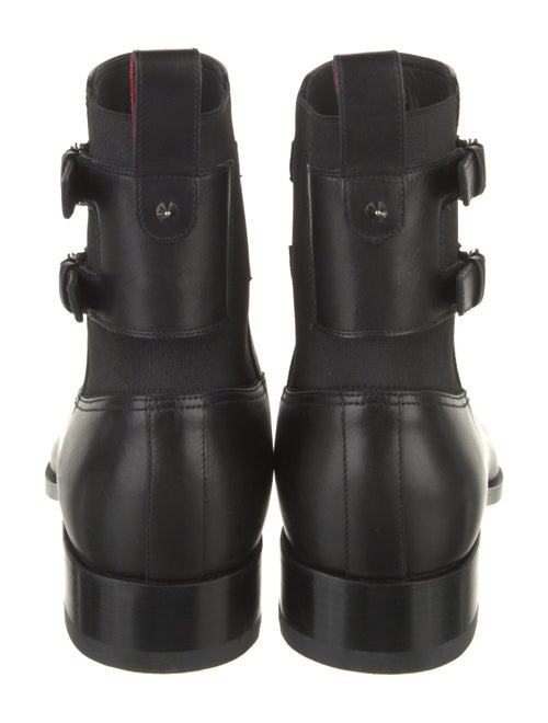 Christian Louboutin Leather Studded Accents Riding Boots