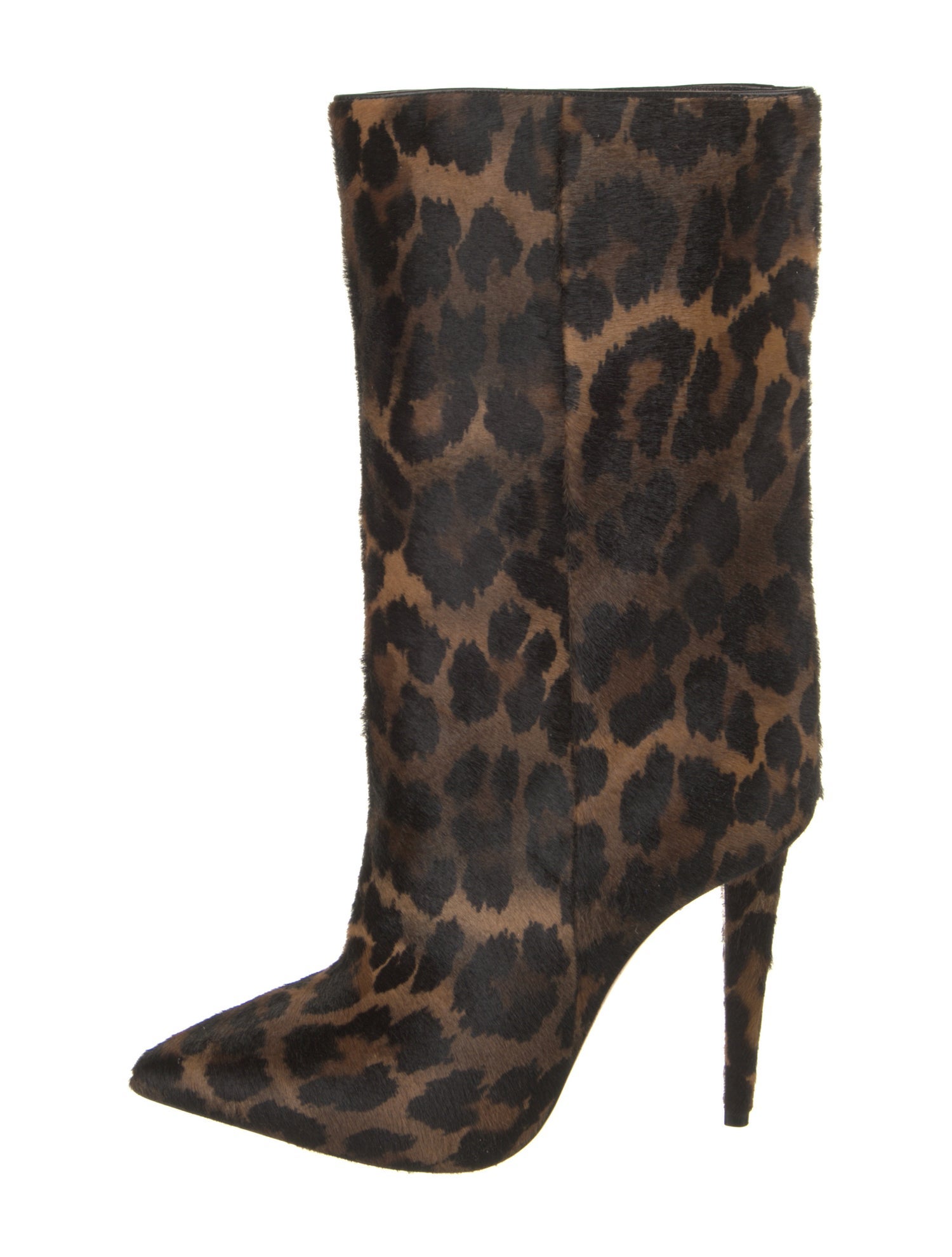 Christian Louboutin Ponyhair Animal Print Boots