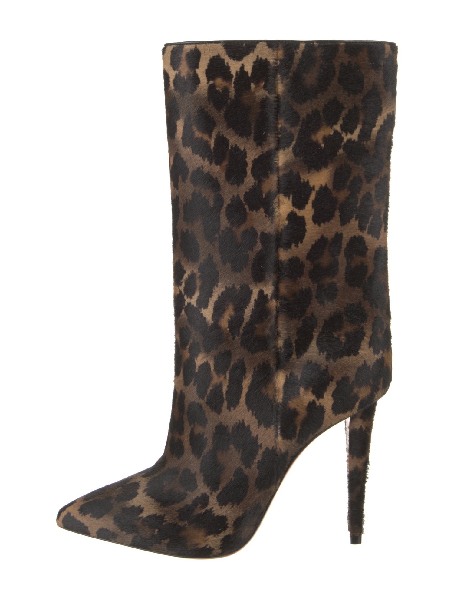 Christian Louboutin Ponyhair Animal Print Boots