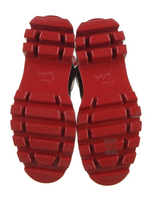 Christian Louboutin x MARVEL Patent Leather Chelsea Boots