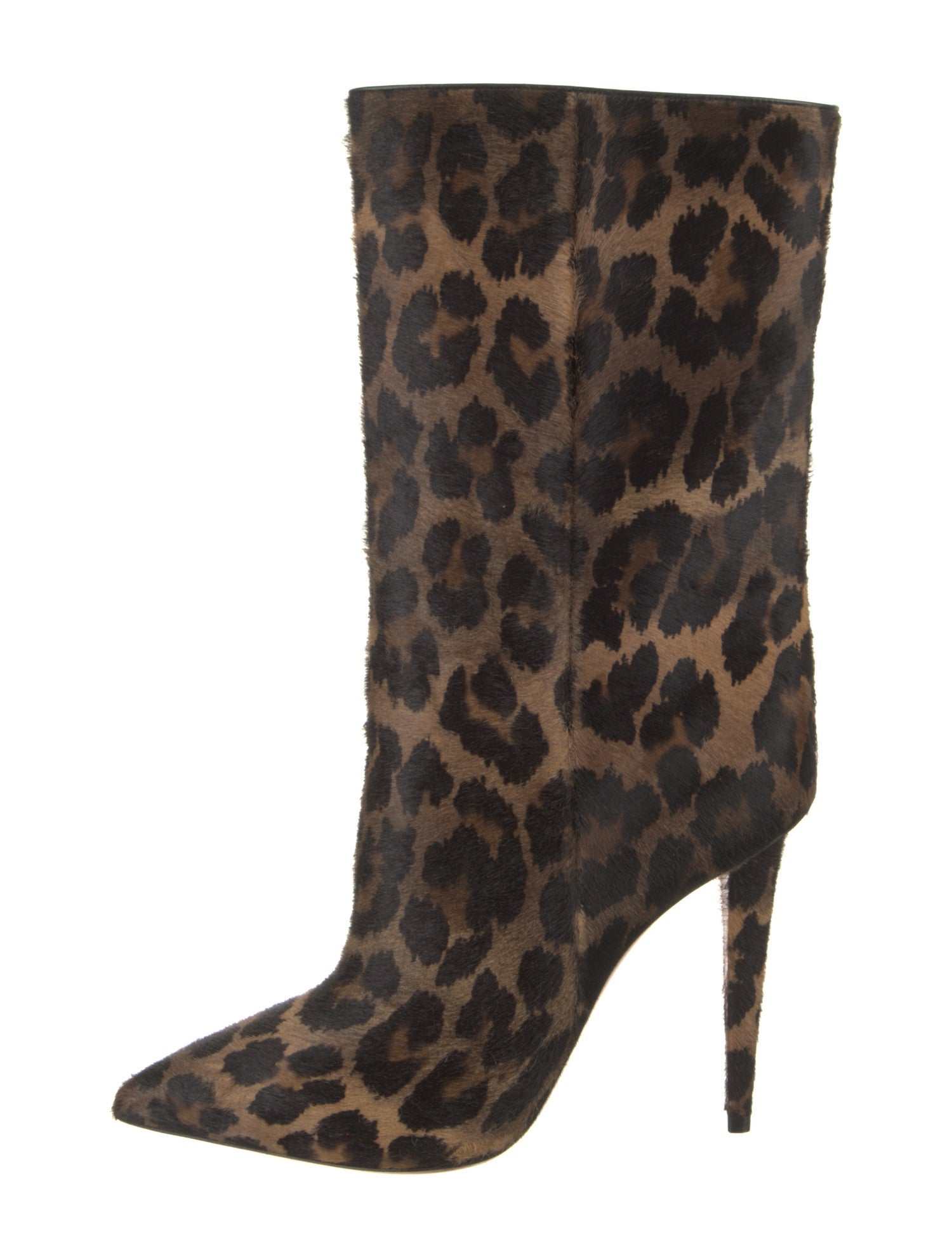 Christian Louboutin Ponyhair Animal Print Boots