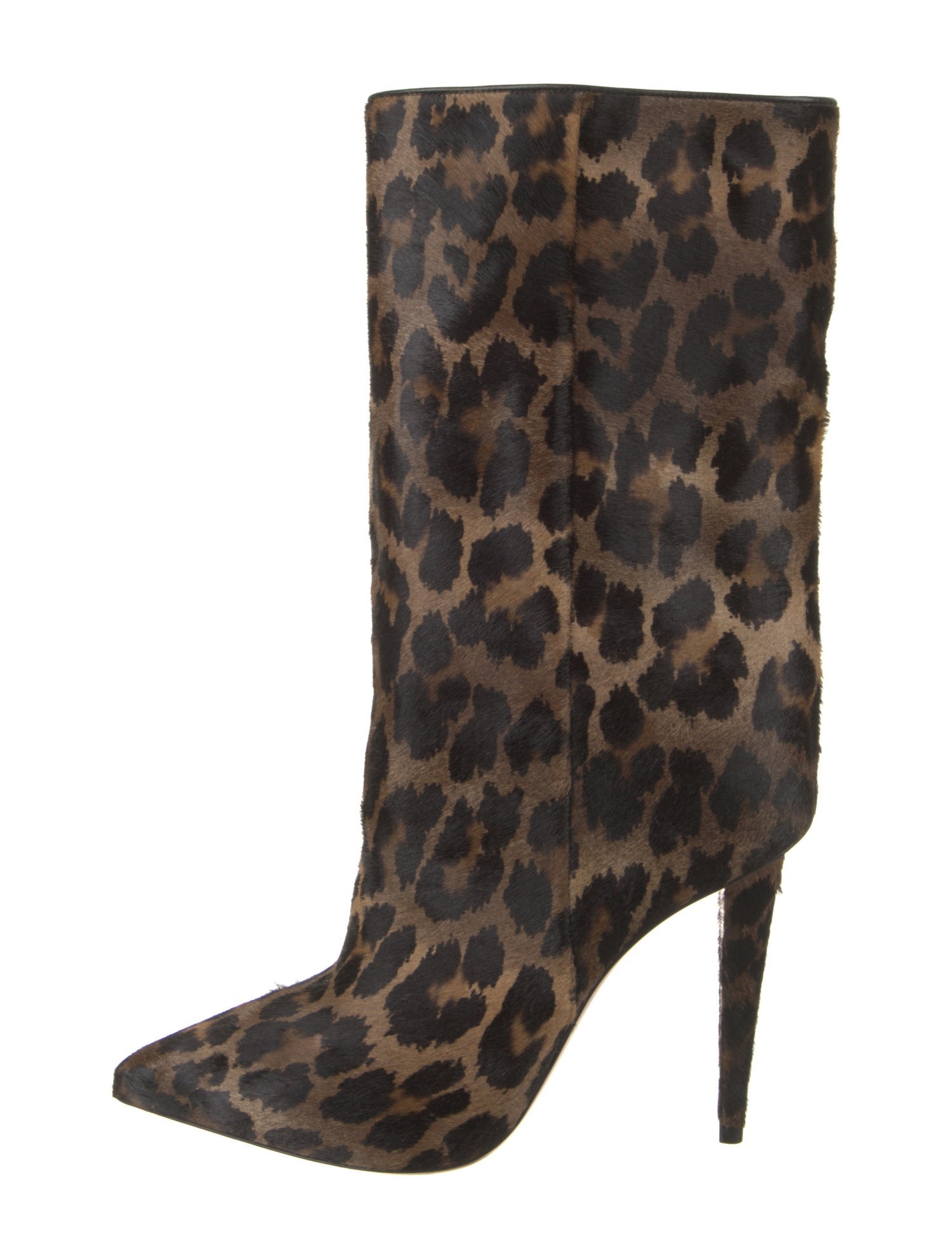 Christian Louboutin Ponyhair Animal Print Boots