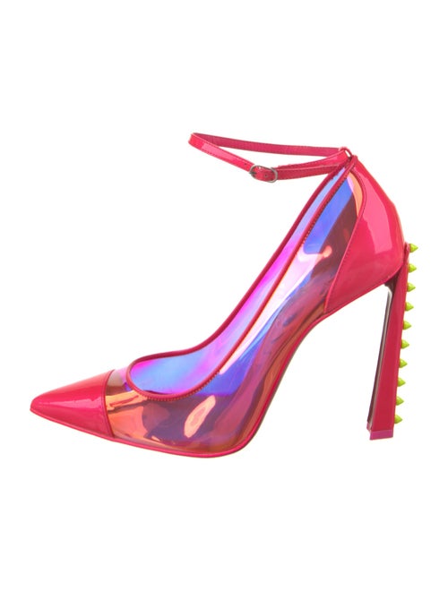 Christian Louboutin Spike Accents PVC Pumps