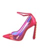 Christian Louboutin Spike Accents PVC Pumps