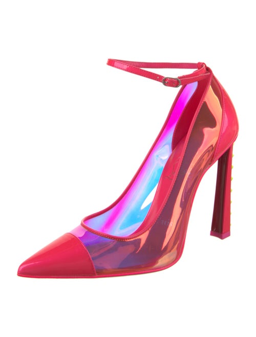 Christian Louboutin Spike Accents PVC Pumps