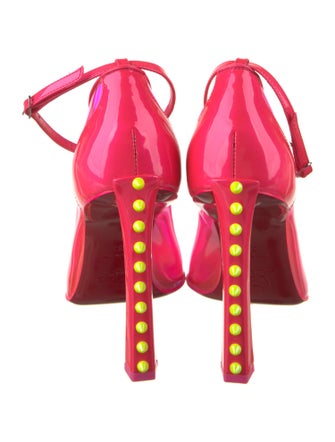 Christian Louboutin Spike Accents PVC Pumps