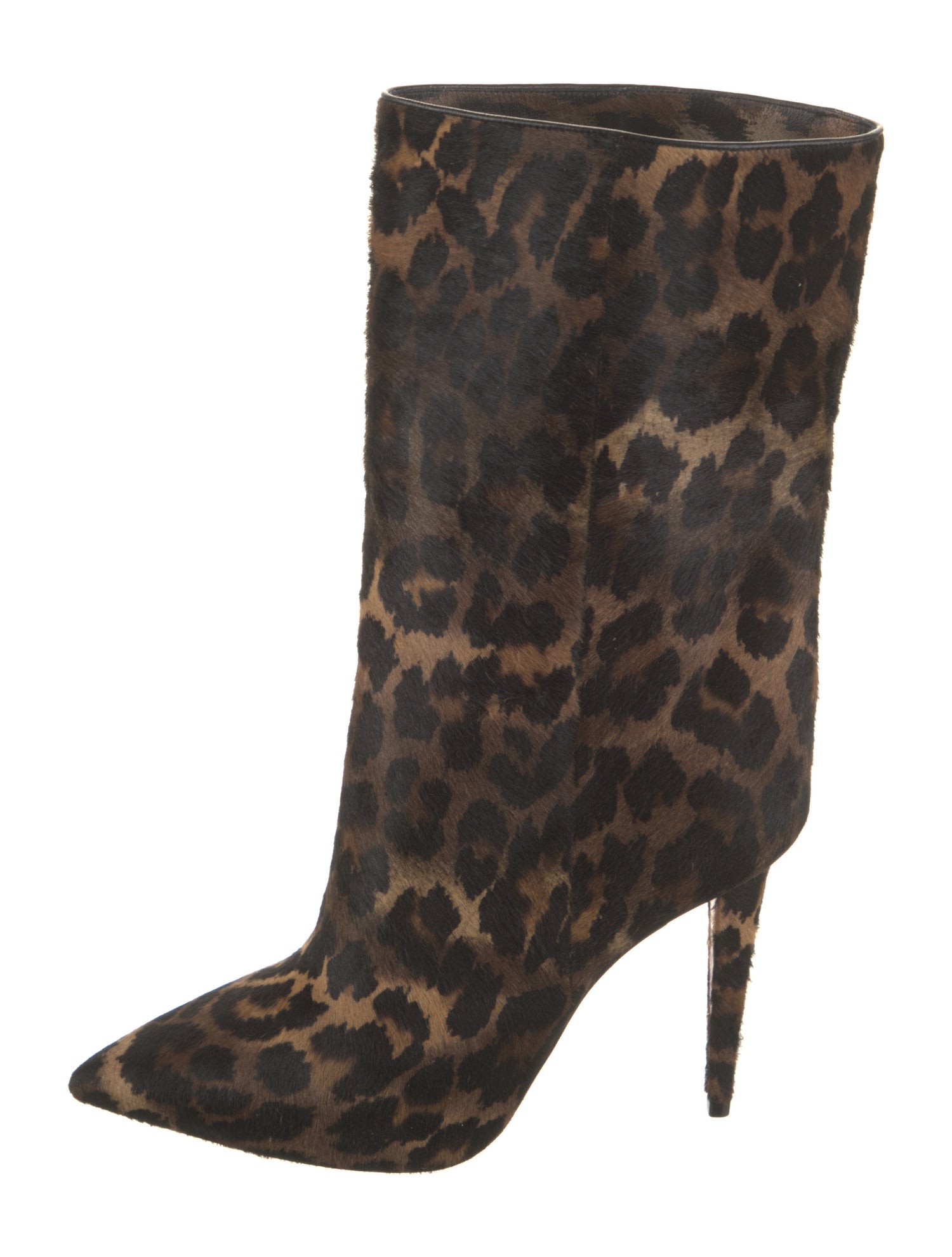 Christian Louboutin Ponyhair Animal Print Boots