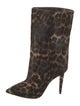 Christian Louboutin Ponyhair Animal Print Boots